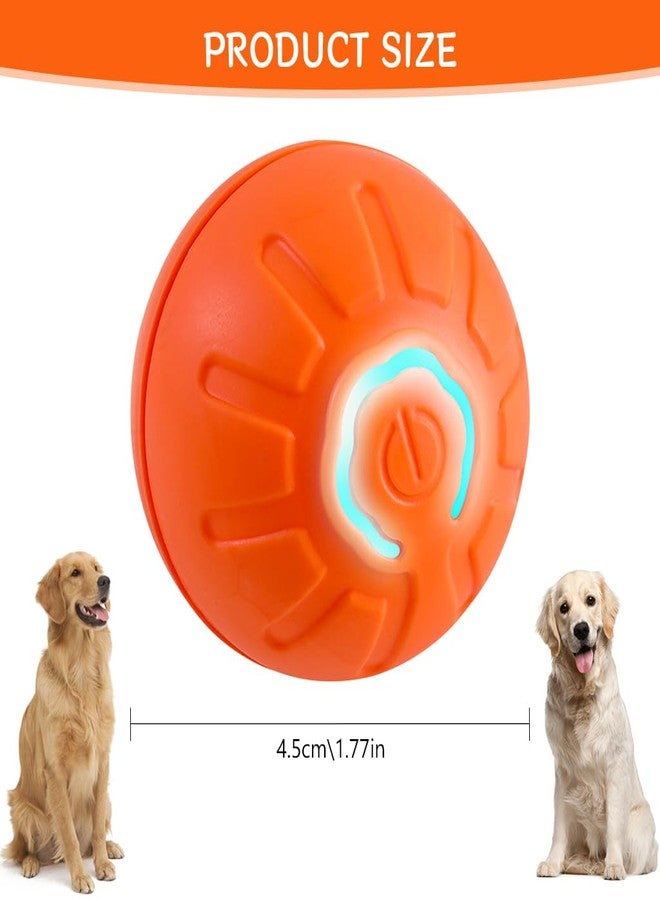 Qpets® Dog Ball, Dog Chew Toys, Rubber Toys for Dogs, Cool Lighting & Auto Bounce Interactive Dog Toys Ideal for Indoor and Outdoor (Small, with USB Cable) - Image 2